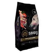Savory Adult All Breeds rich in Fresh Duck & Rabbit