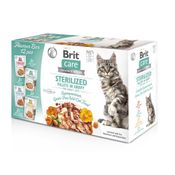 Brit Care Fillets in Gravy Flavour box Sterilized