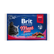 Brit Cat Pouches Meat Plate
