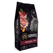 Savory Adult Cat Sterilized Fresh Turkey and Duck