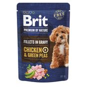 Brit Premium Fillets in Gravy Chicken & Green Peas
