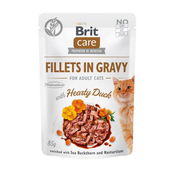 Brit Care Cat Fillets in Gravy with Hearty Duck