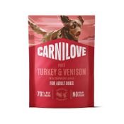 Carnilove Turkey & Venison with Stawberry Leaves