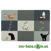 Trixie Patchwork Cat Place Mat